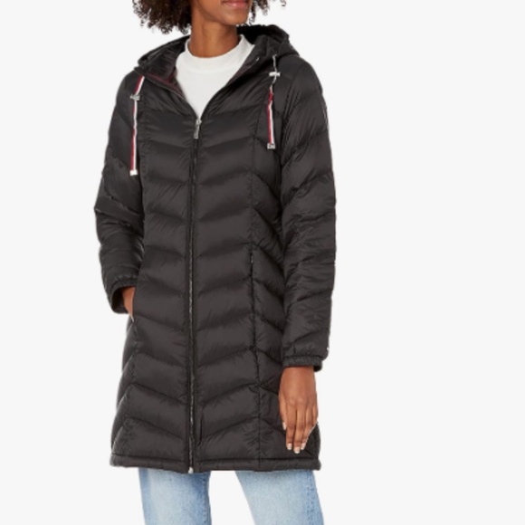 Tommy Hilfiger Packable Down Quilted Puffer Jacket - Picture 1 of 14